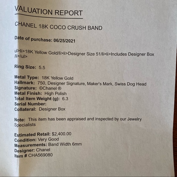 CHANEL Ring - Picture 6 of 8